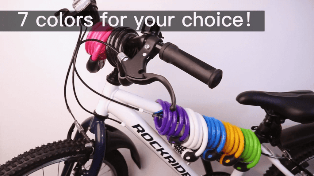 Opaza Bike Lock Colours