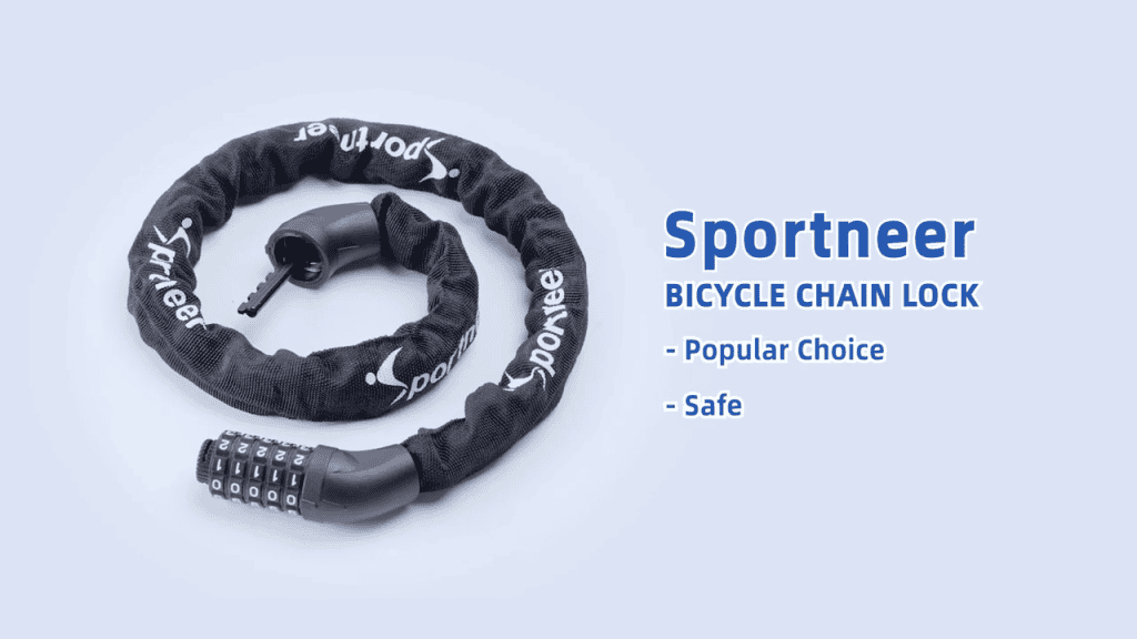Sportneer Combination Bike Lock