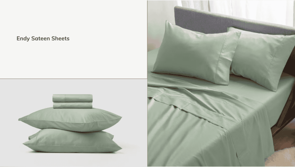 Endy Sateen Sheets