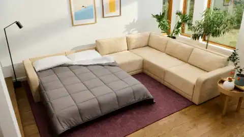 Cozey Orian with Queen Sleeper Sofa