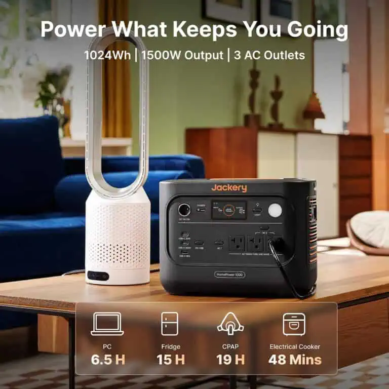 Jackery HomePower 1000 v2 Output