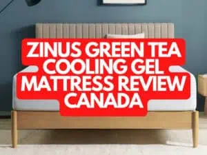 Zinus Green Tea Cooling Gel Memory Foam Mattress Review Canada