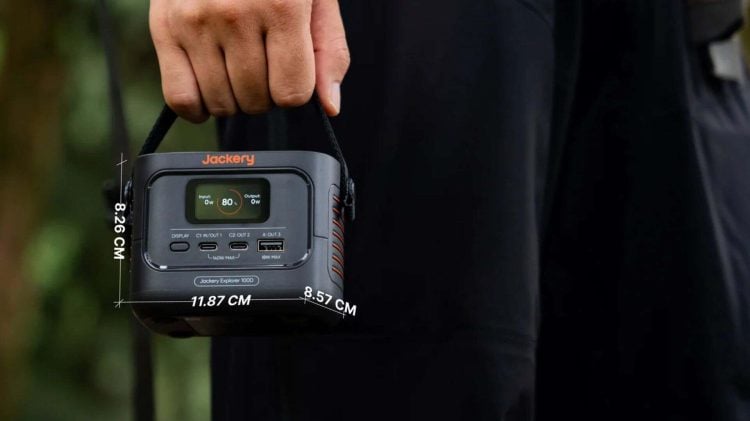 Jackery Explorer 100D Portable Power Station Dimensions